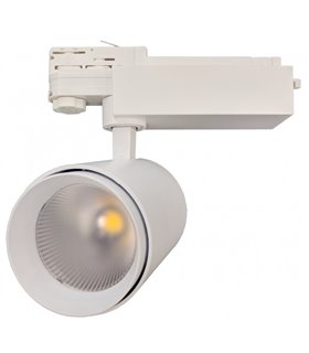 Downlight LED PLATINUM 30W para carril trifásico chip PHILIPS 3000Lm
