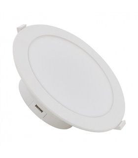 Downlight LED redondo 9W empotrable corte Ø100mm 800Lm IP44