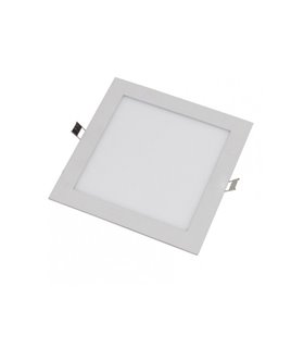 Downlight LED K cuadrado extraplano 6W corte 100x100 mm 480Lm IP20