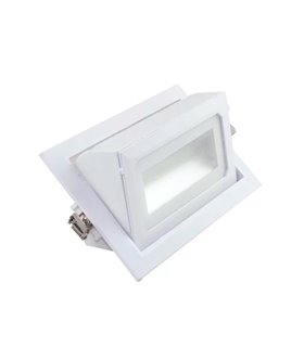 Downlight LED orientable 40W chip OSRAM CCT SELECTIVE corte 215x125mm 4000Lm IP20