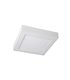 Plafón LED K cuadrado superficie 18W 220x220mm 1440Lm IP20