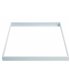 Soporte de superficie en aluminio blancoo para Panel LED 60x60cm