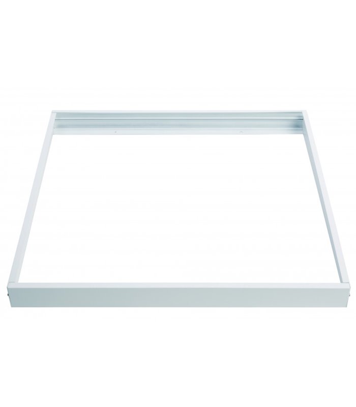 Soporte de superficie en aluminio blancoo para Panel LED 60x60cm