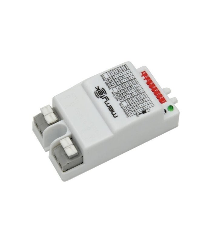 Sensor de movimiento RADAR MICROONDAS ajustable 360º IP20