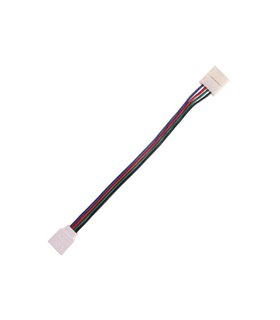 Cable conector doble flexible Tira LED RGB SMD5050 IP20