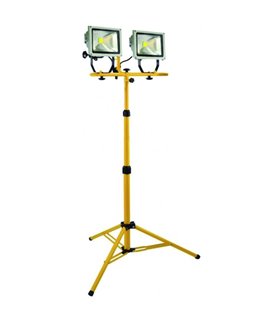 Trípode para 2 Proyectors LED extensible 70-175cm