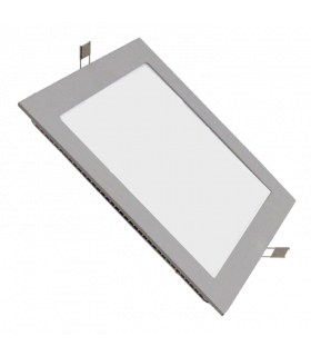Downlight LED BRAI PRO S 18W gris plata sensor RADAR apagado completo corte 205x205 mm 1600Lm IP20 4000K