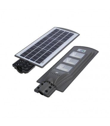 Farola solar LED ILU100 10W Chip SEOUL sensor crepuscular + PIR