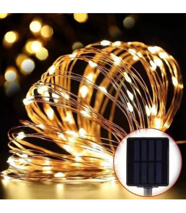 Comprar Guirnalda LED Solar con bateria 10 bombillas LED