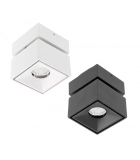 Aplique orientable LED BIANCO cuadrado 8W 680Lm