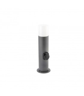 Baliza exterior CORTA 400mm con enchufe para E27 IP44