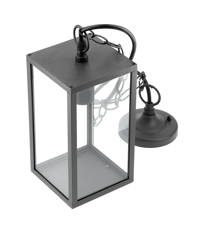 Lámpara colgante exterior VENTANA para E27 IP54