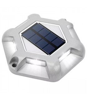 Baliza solar advertencia de paso LED CALI 1W luz indirecta 10Lm IP65