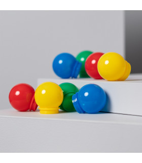 Recambio globos de colores para guirnalda solar ILU08