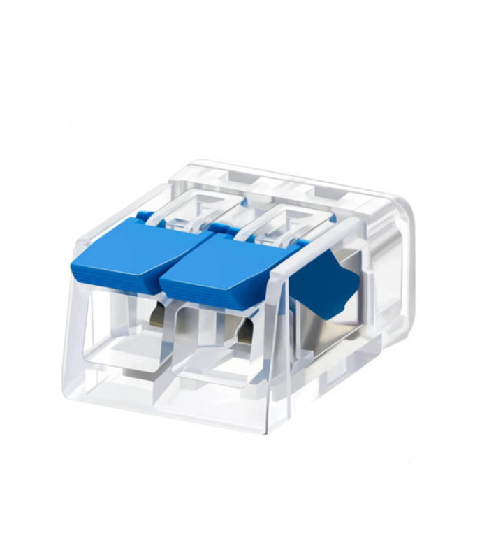 Conector rápido 2 entradas mismo polo IP20