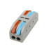 Conector rápido 2 entradas / 2 salidas 2 polos IP20