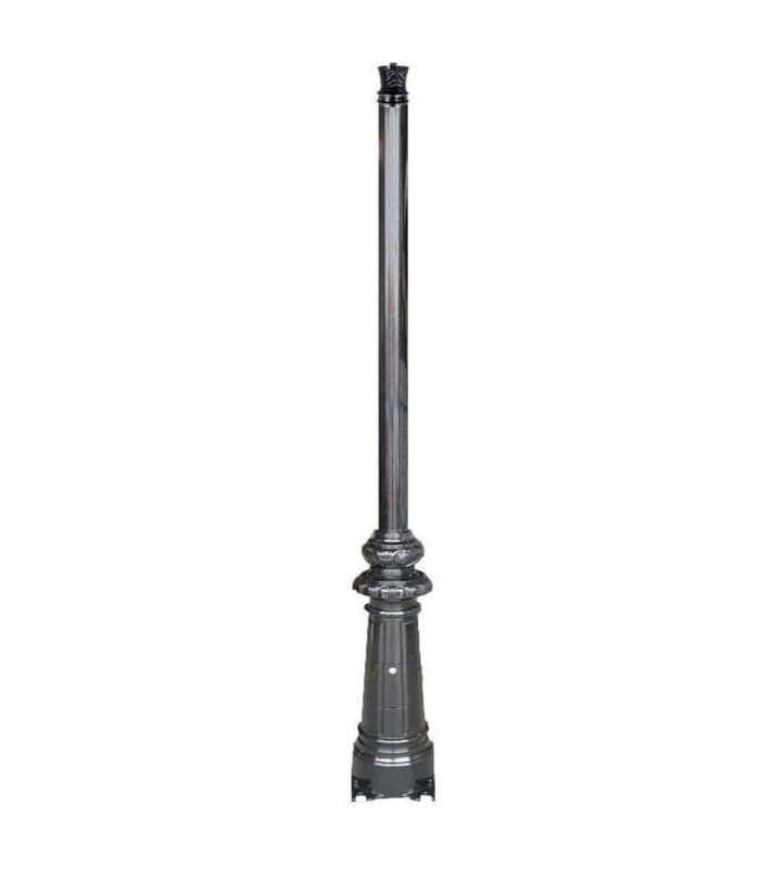 Columna FALSA VILLA 3,2m acero negro