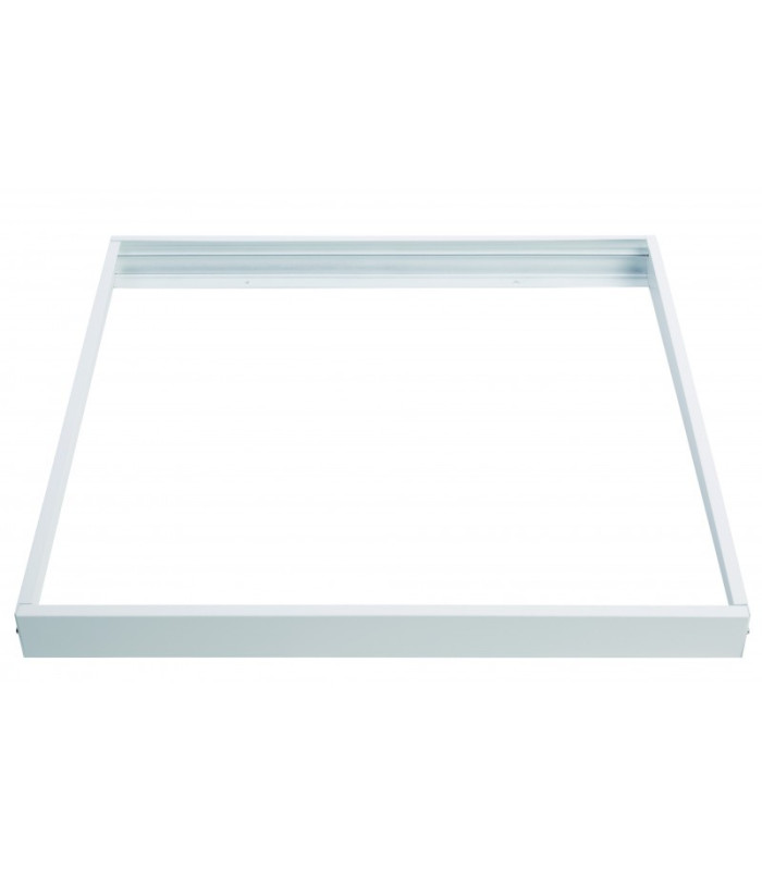 Soporte de superficie en aluminio blancoo para Panel LED 60x60cm