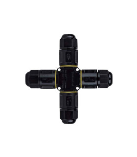 Conector estanco "X" IP68 3 hilos