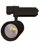 Iluminación LED sobre carril